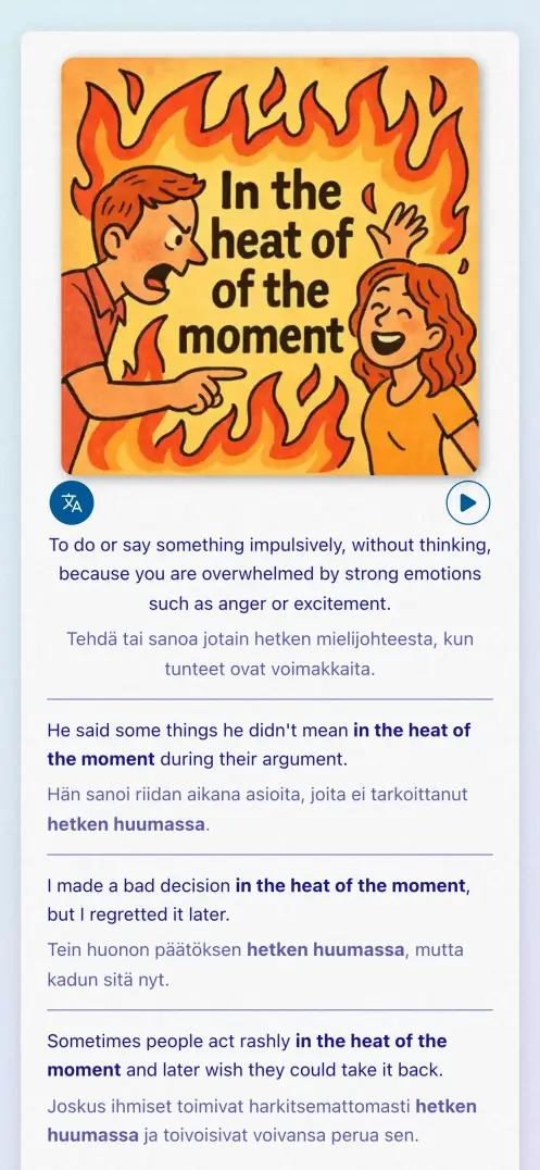 Sovelluksen kuvakaappaus
