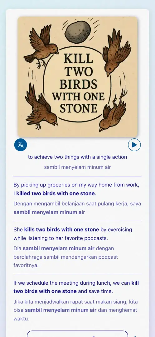 Tangkapan layar aplikasi