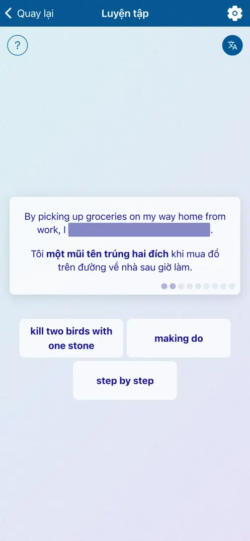 Ảnh chụp màn hình ứng dụng