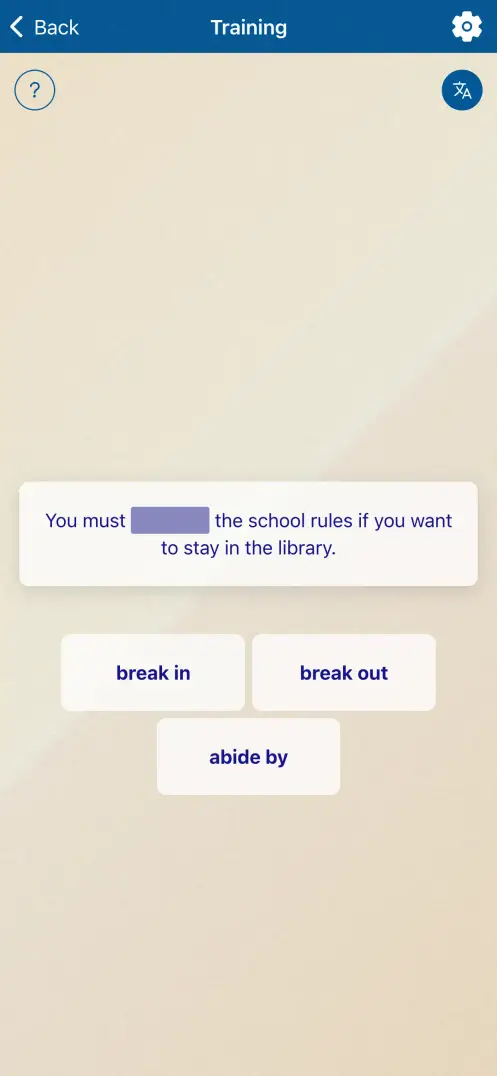 App screenshot
