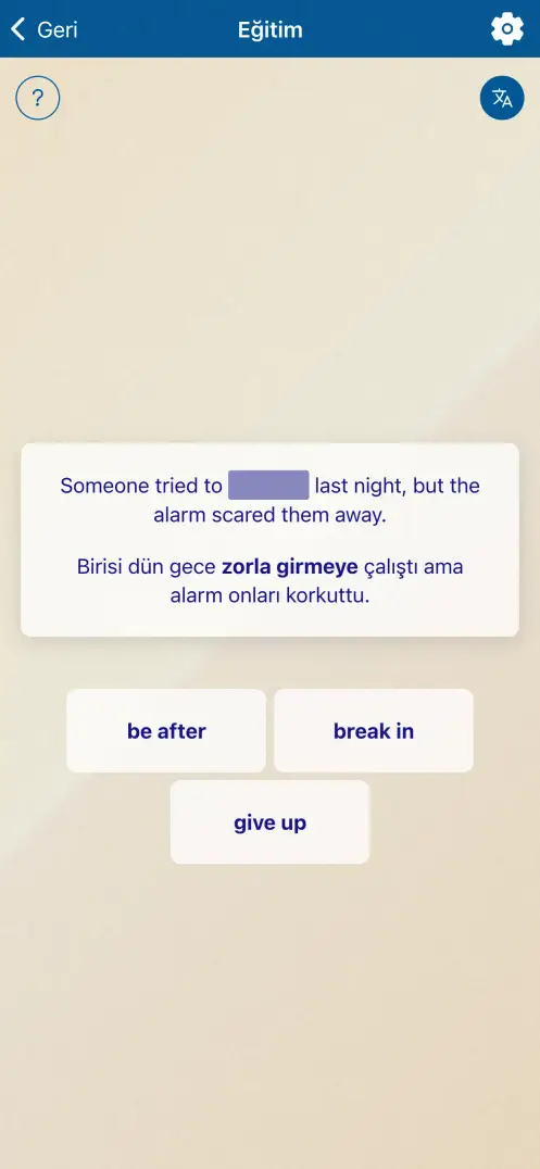 Uygulama ekran görüntüsü